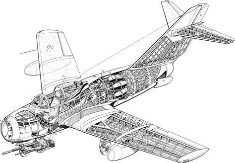 MiG-15 engineering drawings